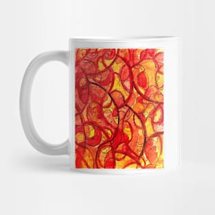 Scarlet Marble Mug